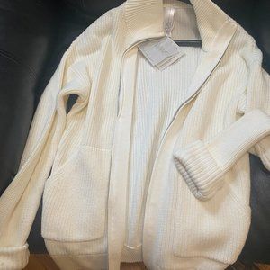Bomber Jacket- Knit Sweater by Marla Wynne